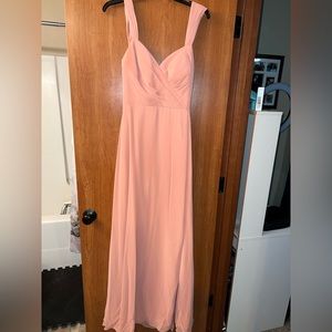 Long Bridesmaid Dress